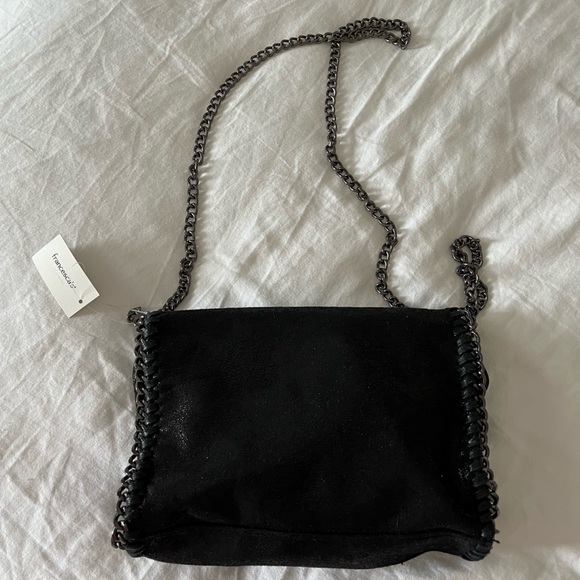 Francesca’s- Black Chain Link Purse - Picture 4 of 4